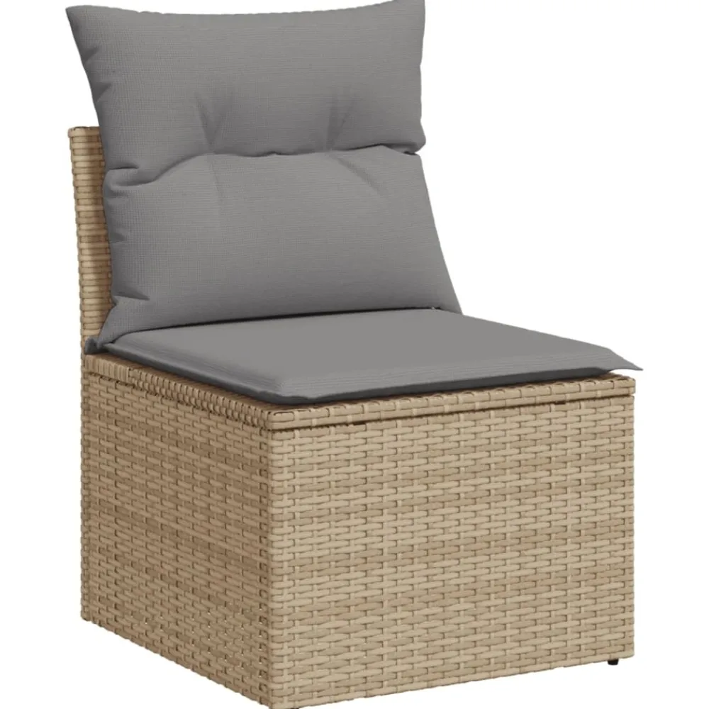 Maison Exclusive Salons De Jardin | - Salon de jardin 3 pcs avec coussins noir aluminium