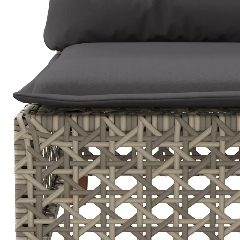 Maison Exclusive Salons De Jardin | - Salon de jardin 8 pcs avec coussins aluminium anthracite