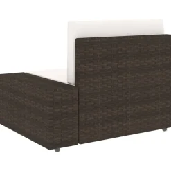 Maison Exclusive - Salon de jardin 5 pcs résine tressée marron Hot