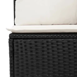 Maison Exclusive Salons De Jardin | - Salon de jardin avec coussins 7 pcs gris résine tressée