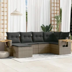Maison Exclusive Salons De Jardin | - Salon de jardin 5 pcs bois massif de pin
