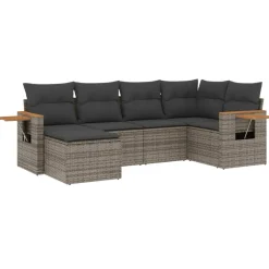 Maison Exclusive Salons De Jardin | - Salon de jardin 5 pcs bois massif de pin