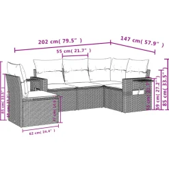 Maison Exclusive Salons De Jardin | - Salon de jardin 3 pcs bois de sapin massif