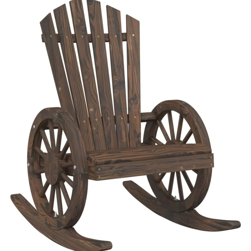 Maison Exclusive Salons De Jardin | - Salon de jardin 3 pcs bois de sapin massif