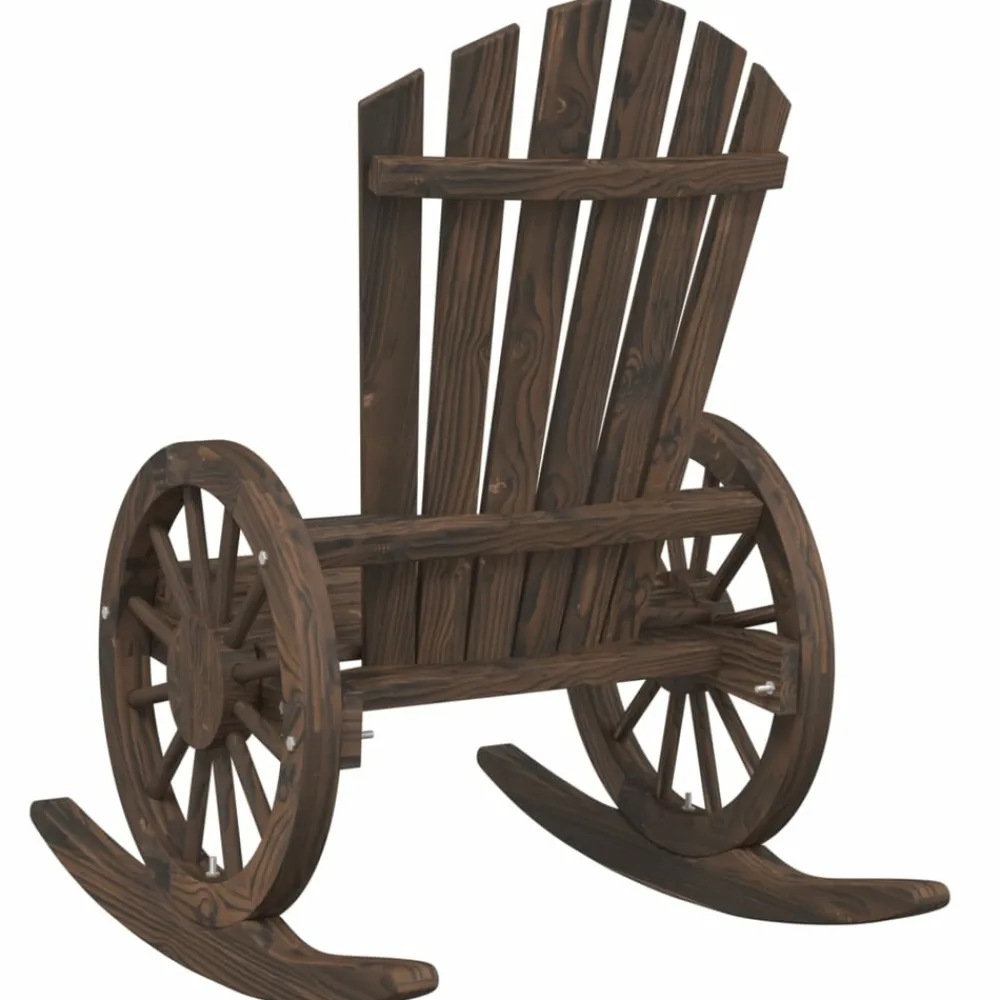 Maison Exclusive Salons De Jardin | - Salon de jardin 3 pcs bois de sapin massif