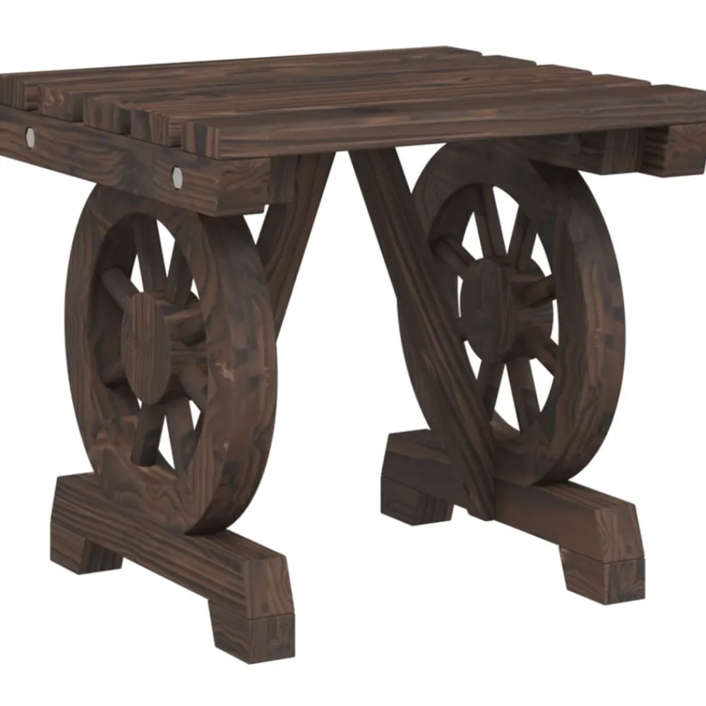 Maison Exclusive Salons De Jardin | - Salon de jardin 3 pcs bois de sapin massif