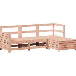 Maison Exclusive Salons De Jardin | - Salon de jardin 11 pcs avec coussins taupe bambou