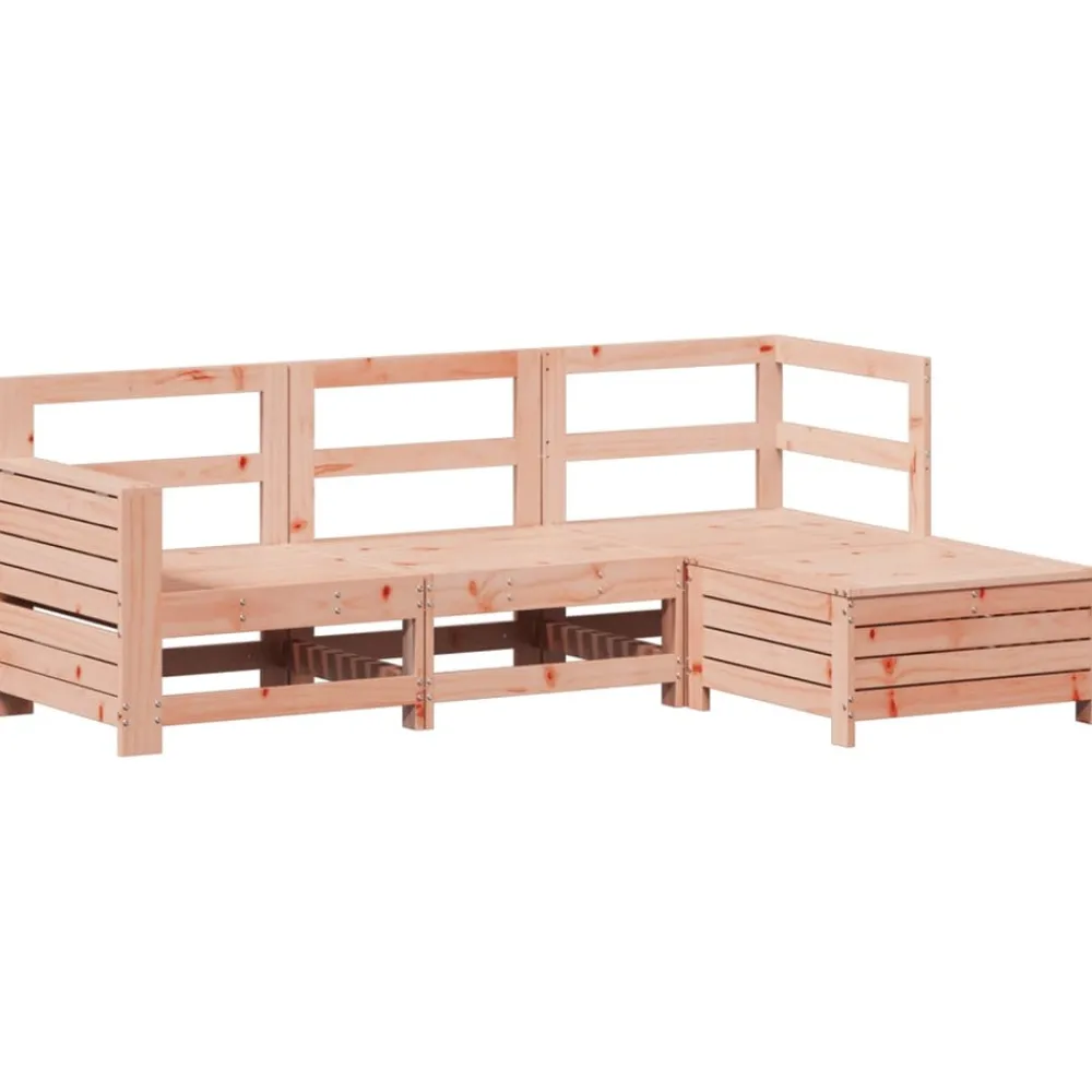Maison Exclusive Salons De Jardin | - Salon de jardin 11 pcs avec coussins taupe bambou