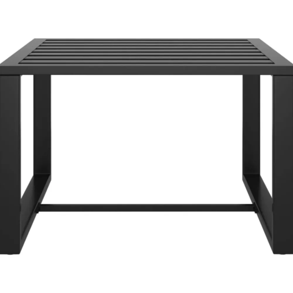 Maison Exclusive - Salon de jardin 11 pcs avec coussins aluminium anthracite Best