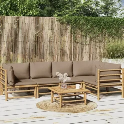 Maison Exclusive Salons De Jardin | - Salon de jardin 8 pcs avec coussins gris résine tressée