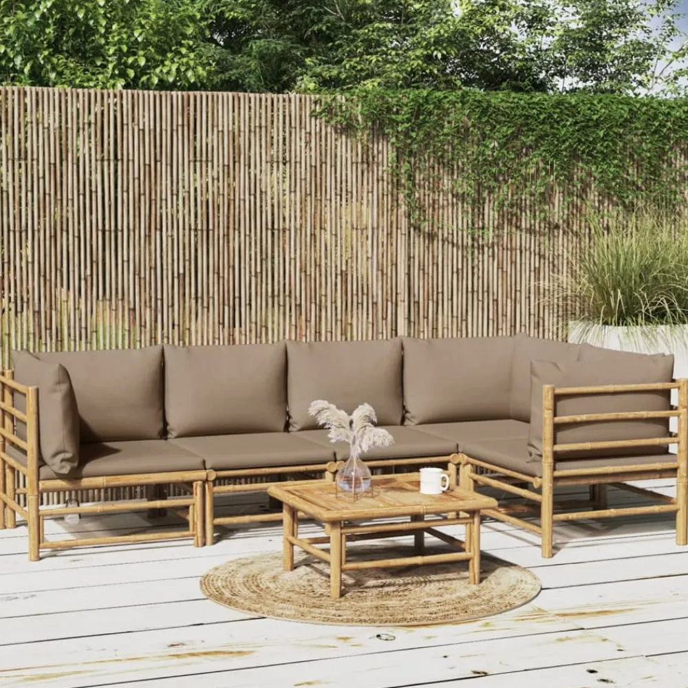 Maison Exclusive Salons De Jardin | - Salon de jardin 8 pcs avec coussins gris résine tressée