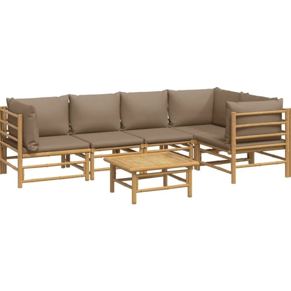 Maison Exclusive Salons De Jardin | - Salon de jardin 8 pcs avec coussins gris résine tressée