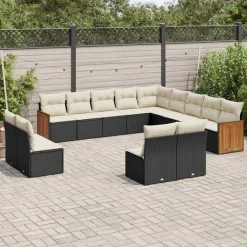 Maison Exclusive Salons De Jardin | - Salon de jardin 2 pcs anthracite acier