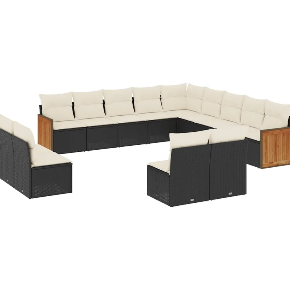 Maison Exclusive Salons De Jardin | - Salon de jardin 2 pcs anthracite acier