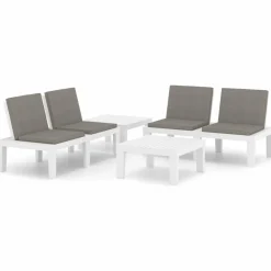 Maison Exclusive Salons De Jardin | - Salon de jardin 12 pcs bois de pin massif