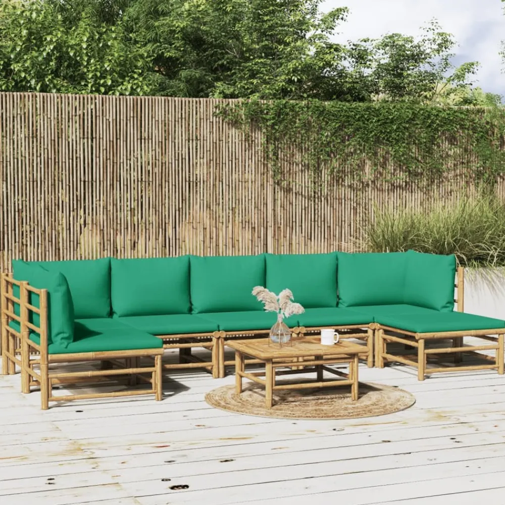 Maison Exclusive Salons De Jardin | - Salon de jardin 11 pcs bois massif douglas