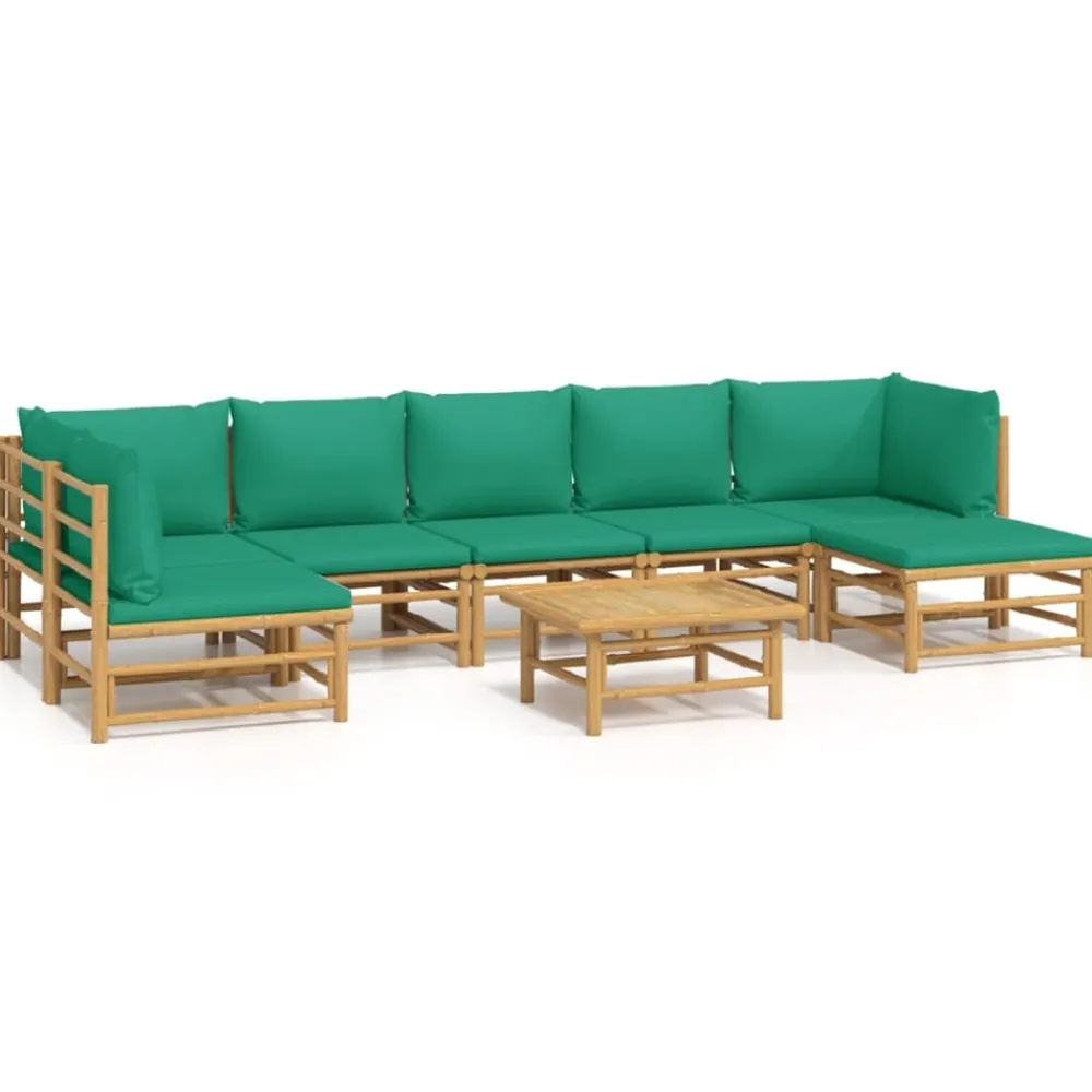 Maison Exclusive Salons De Jardin | - Salon de jardin 11 pcs bois massif douglas