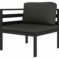 Maison Exclusive Salons De Jardin | - Salon de jardin 3 pcs avec coussins vert bambou