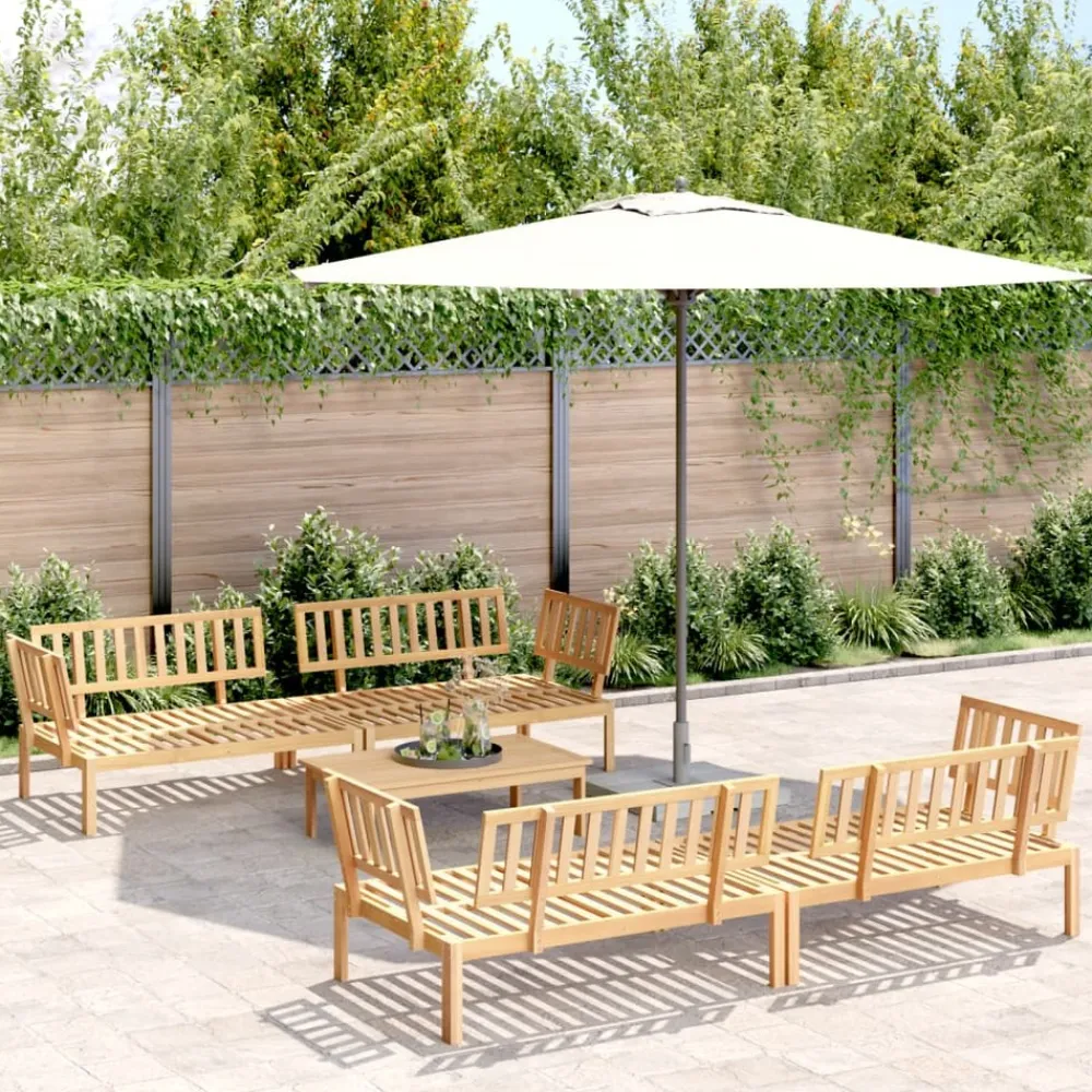 Maison Exclusive - Salon palette de jardin 5 pcs bois d'acacia massif New