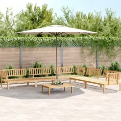 Maison Exclusive Salons De Jardin | - Salon palette de jardin 6 pcs bois d'acacia massif
