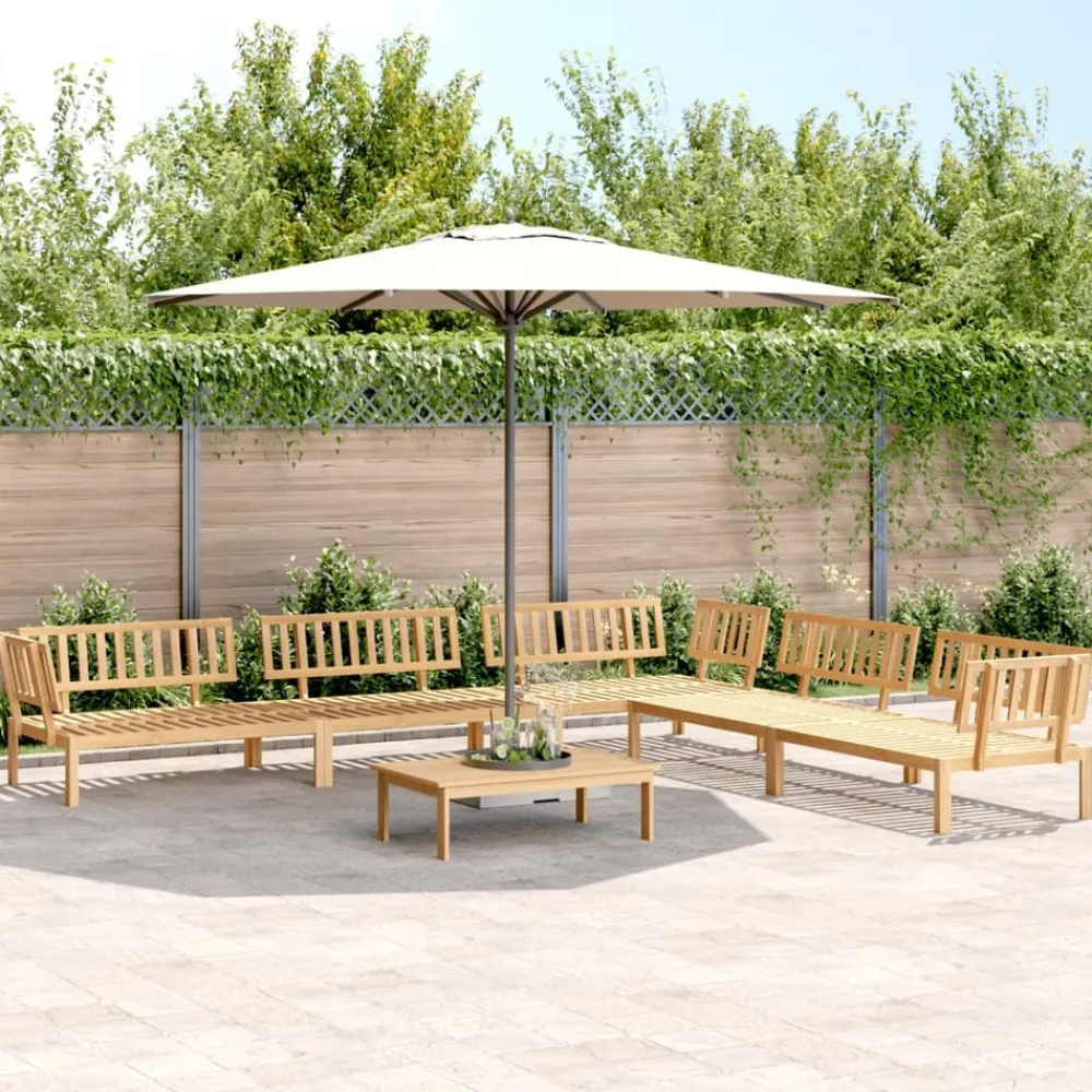 Maison Exclusive Salons De Jardin | - Salon palette de jardin 6 pcs bois d'acacia massif