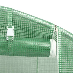 Maison Exclusive - Serre avec cadre en acier vert 24 m² 6x4x2,85 m Clearance
