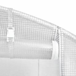 Maison Exclusive - Serre avec cadre en acier blanc 66 m² 22x3x2 m Discount