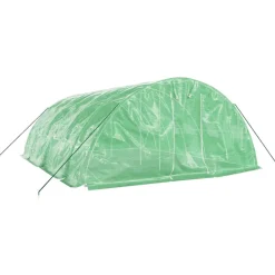Maison Exclusive Abris De Jardin, Serres Et Rangements | - Serre avec cadre en acier vert 4 m² 2x2x2 m