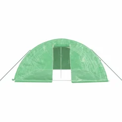 Maison Exclusive Abris De Jardin, Serres Et Rangements | - Serre avec cadre en acier vert 4 m² 2x2x2 m
