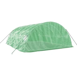 Maison Exclusive Abris De Jardin, Serres Et Rangements | - Serre avec cadre en acier vert 4 m² 2x2x2 m