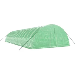 Maison Exclusive Abris De Jardin, Serres Et Rangements | - Serre avec cadre en acier vert 56 m² 14x4x2 m
