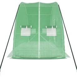 Maison Exclusive Abris De Jardin, Serres Et Rangements | - Serre avec cadre en acier blanc 24 m² 6x4x2 m