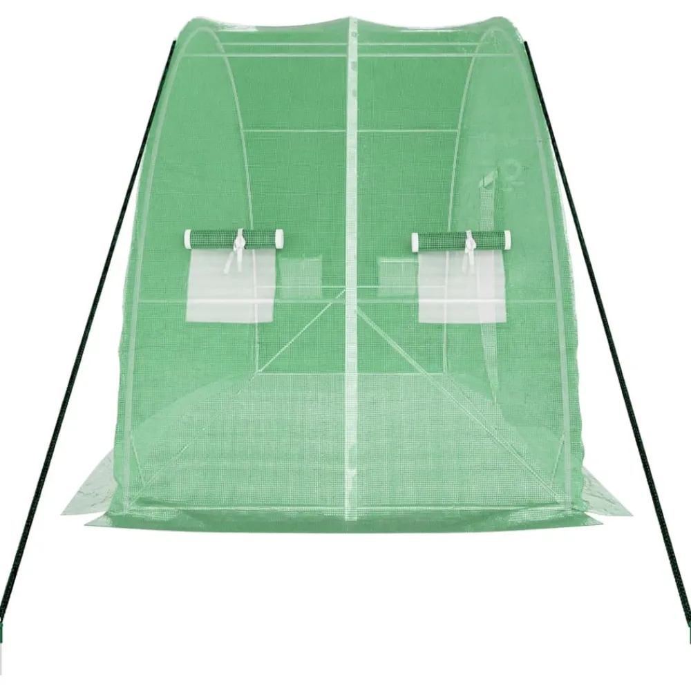 Maison Exclusive Abris De Jardin, Serres Et Rangements | - Serre avec cadre en acier blanc 24 m² 6x4x2 m