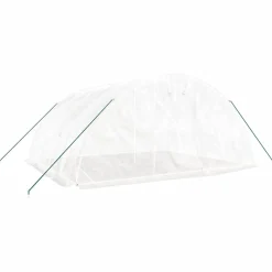 Maison Exclusive Abris De Jardin, Serres Et Rangements | - Serre avec cadre en acier vert 84 m² 14x6x2,85 m