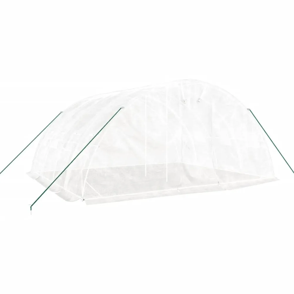 Maison Exclusive Abris De Jardin, Serres Et Rangements | - Serre avec cadre en acier vert 84 m² 14x6x2,85 m