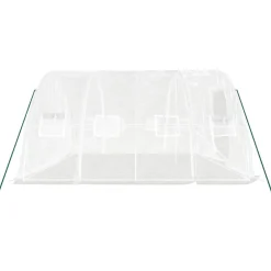 Maison Exclusive Abris De Jardin, Serres Et Rangements | - Serre avec cadre en acier vert 84 m² 14x6x2,85 m