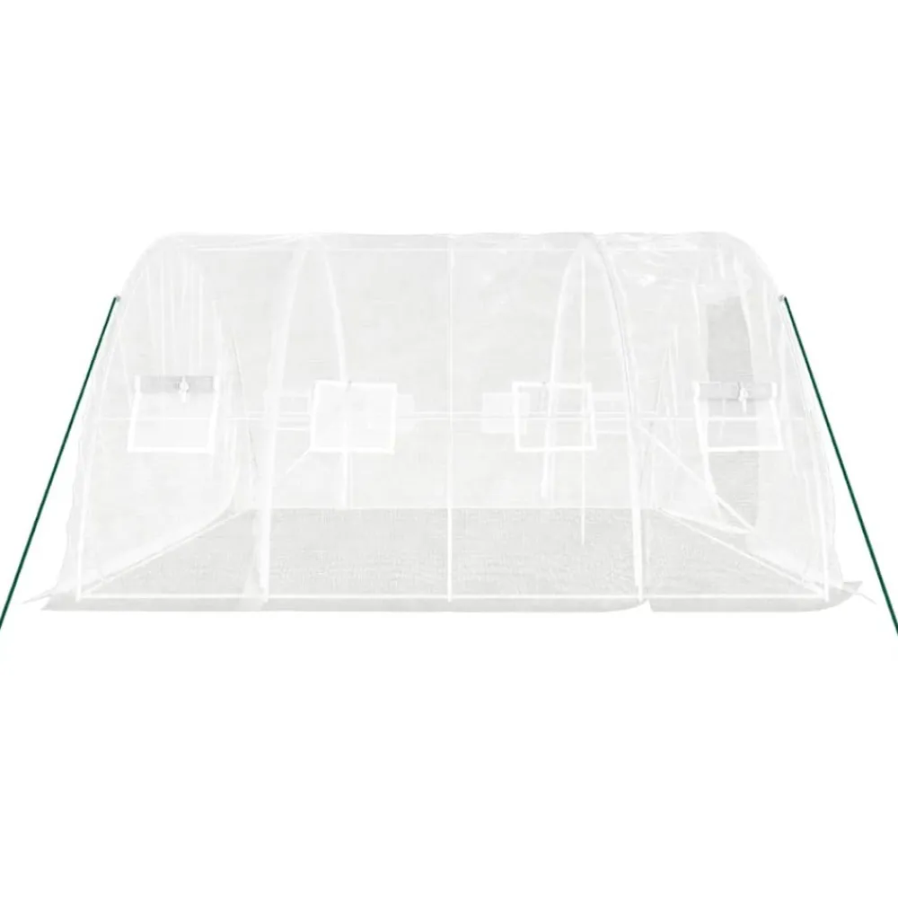 Maison Exclusive Abris De Jardin, Serres Et Rangements | - Serre avec cadre en acier vert 84 m² 14x6x2,85 m
