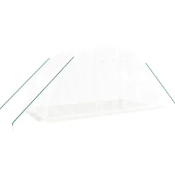 Maison Exclusive Abris De Jardin, Serres Et Rangements | - Serre avec cadre en acier blanc 8 m² 4x2x2 m