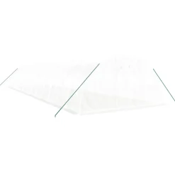 Maison Exclusive Abris De Jardin, Serres Et Rangements | - Serre avec cadre en acier vert 42 m² 14x3x2 m