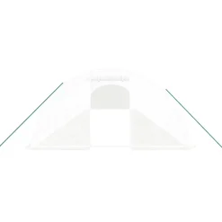 Maison Exclusive Abris De Jardin, Serres Et Rangements | - Serre avec cadre en acier vert 42 m² 14x3x2 m