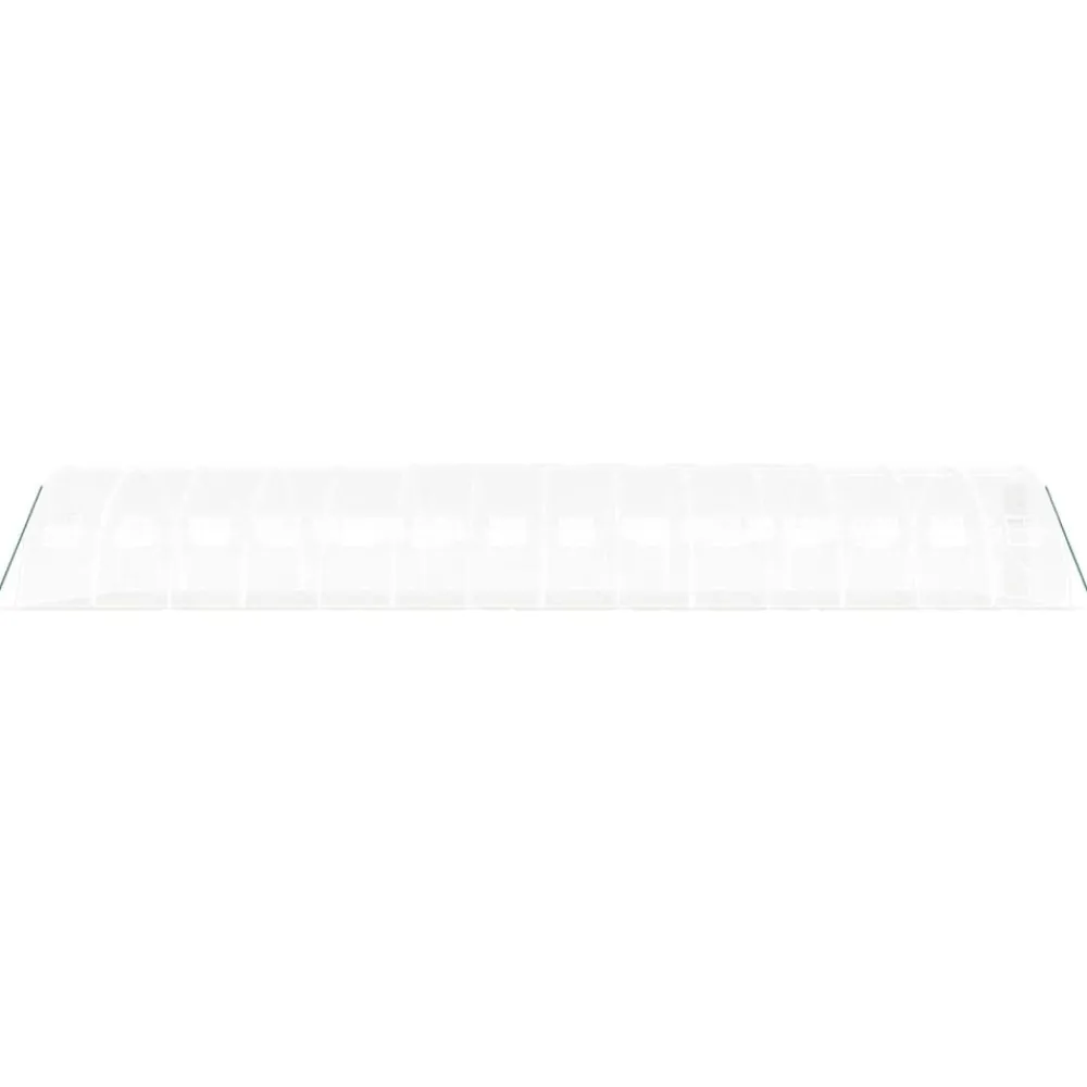 Maison Exclusive Abris De Jardin, Serres Et Rangements | - Serre avec cadre en acier vert 42 m² 14x3x2 m