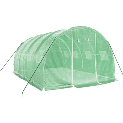Maison Exclusive Abris De Jardin, Serres Et Rangements | - Serre avec cadre en acier vert 80 m² 20x4x2 m