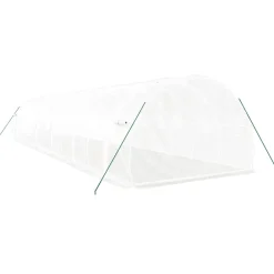 Maison Exclusive - Serre avec cadre en acier blanc 36 m² 12x3x2 m Online