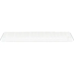 Maison Exclusive - Serre avec cadre en acier blanc 108 m² 18x6x2,85 m Clearance