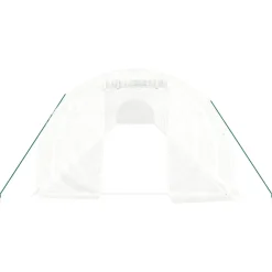 Maison Exclusive - Serre avec cadre en acier blanc 60 m² 20x3x2 m Clearance