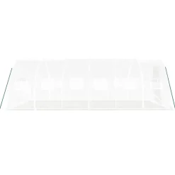 Maison Exclusive - Serre avec cadre en acier blanc 18 m² 6x3x2 m Discount