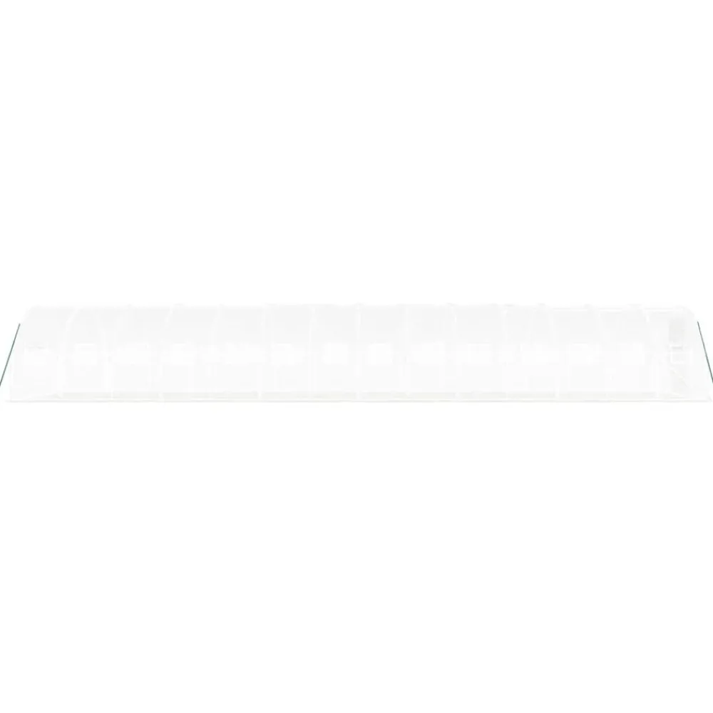 Maison Exclusive Abris De Jardin, Serres Et Rangements | - Serre avec cadre en acier blanc 42 m² 14x3x2 m