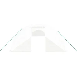 Maison Exclusive Abris De Jardin, Serres Et Rangements | - Serre avec cadre en acier blanc 80 m² 20x4x2 m
