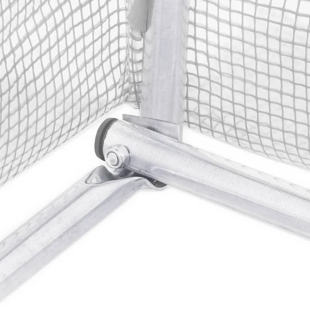 Maison Exclusive Abris De Jardin, Serres Et Rangements | - Serre avec cadre en acier blanc 80 m² 20x4x2 m