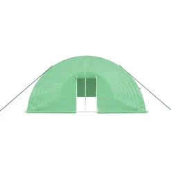 Maison Exclusive Abris De Jardin, Serres Et Rangements | - Serre avec cadre en acier vert 72 m² 12x6x2,85 m